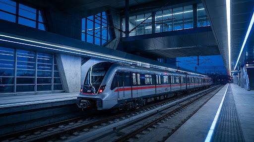 Middle East Rail infrastructure visualization
